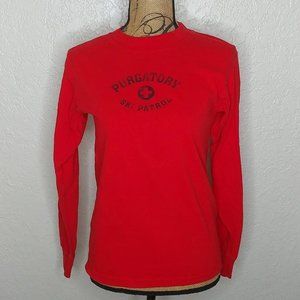 Gildan Heavyweight Long Sleeve Tee Size S